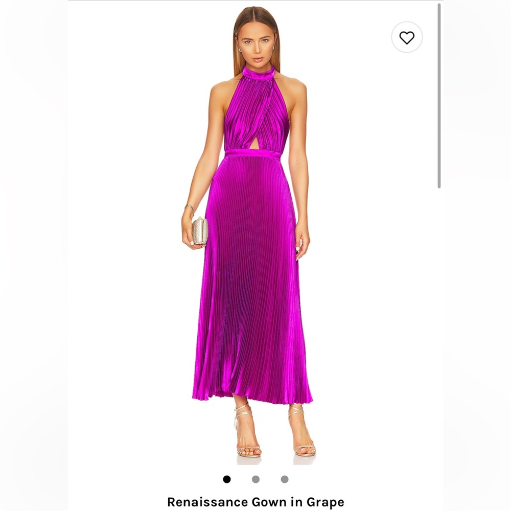 L’IDEE Renaissance Gown in Grape | Size 10/M